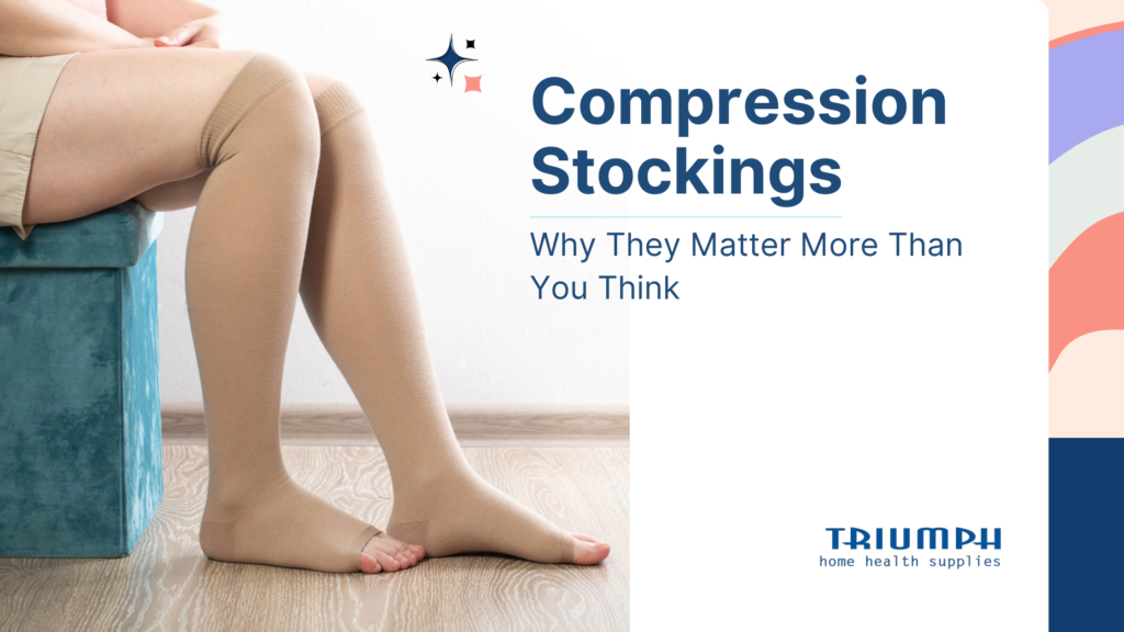 Compression Stockings: Benefits, Uses & How to Choose the Right Pair, compression socks, leg swelling relief, varicose veins, DVT prevention, buy compression stockings online, medical supplies home delivery